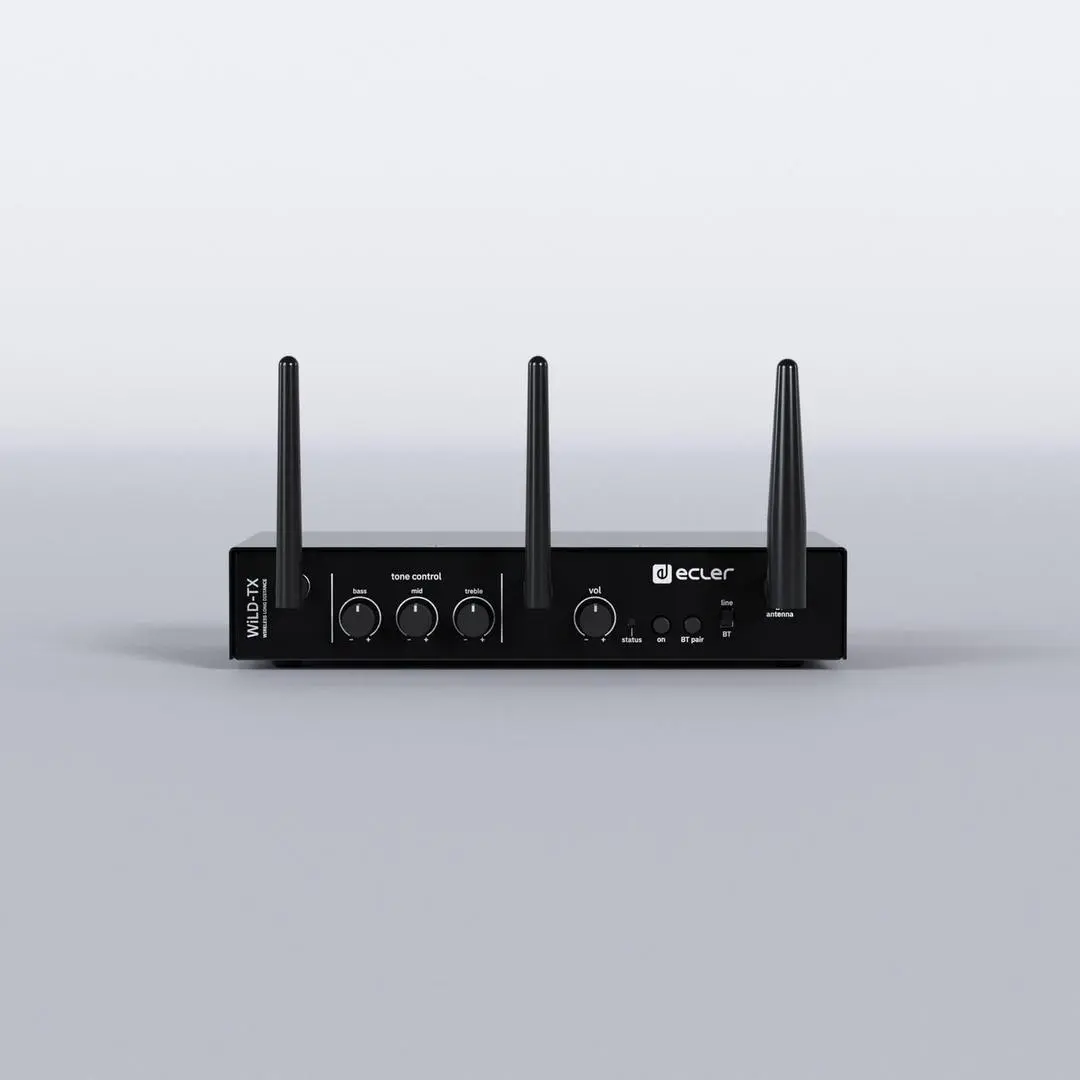 ECLER - WiLD Series Audio Transmitter Master unit | Black