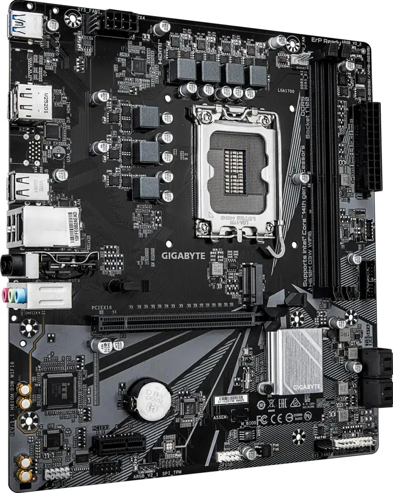 Gigabyte - H610M D3W Wifi6 Motherboard