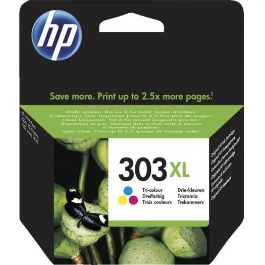 HP - HP/Ink303XL High Yield Tri-color Orig