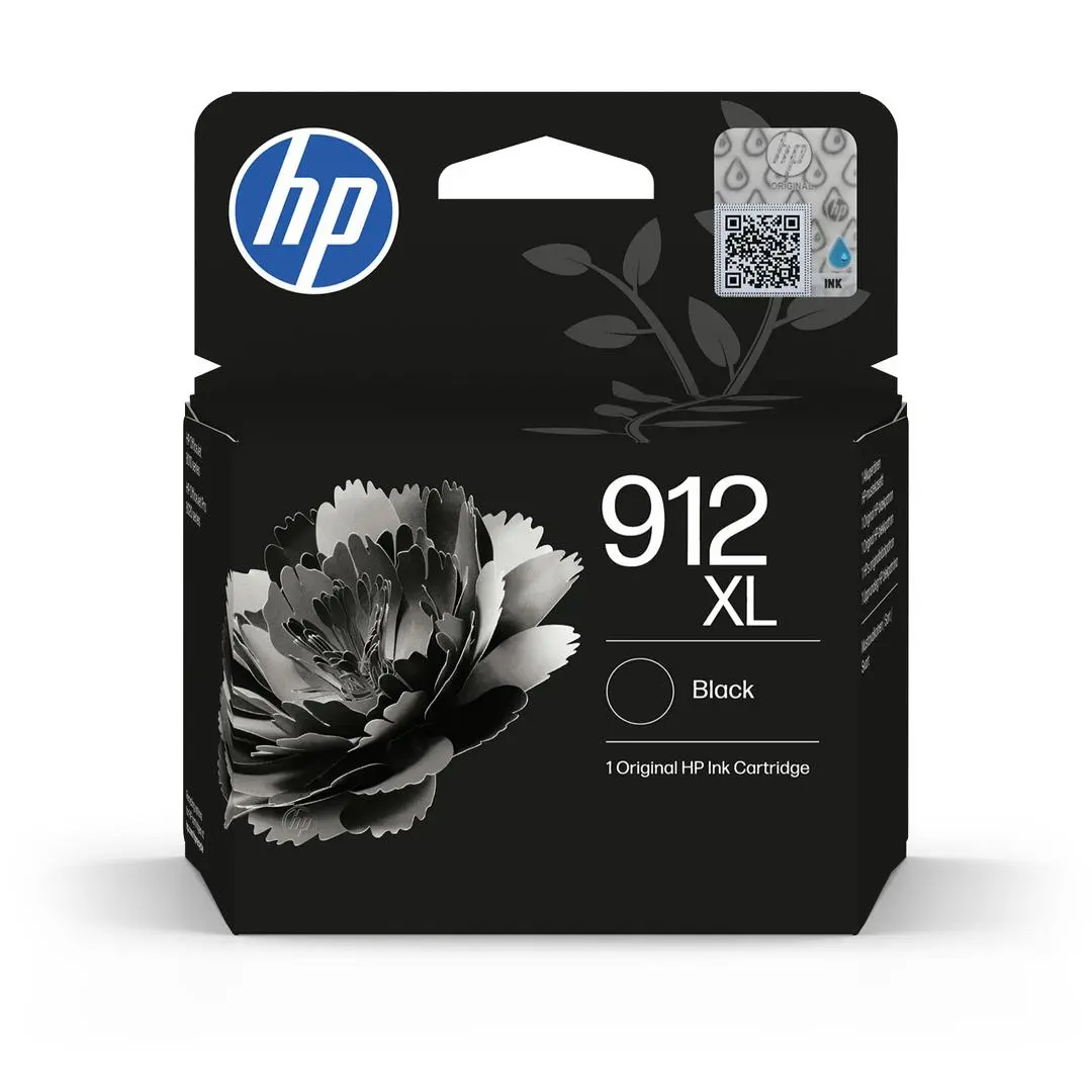 HP - 912XL High Yield Black Original Ink Cartridge