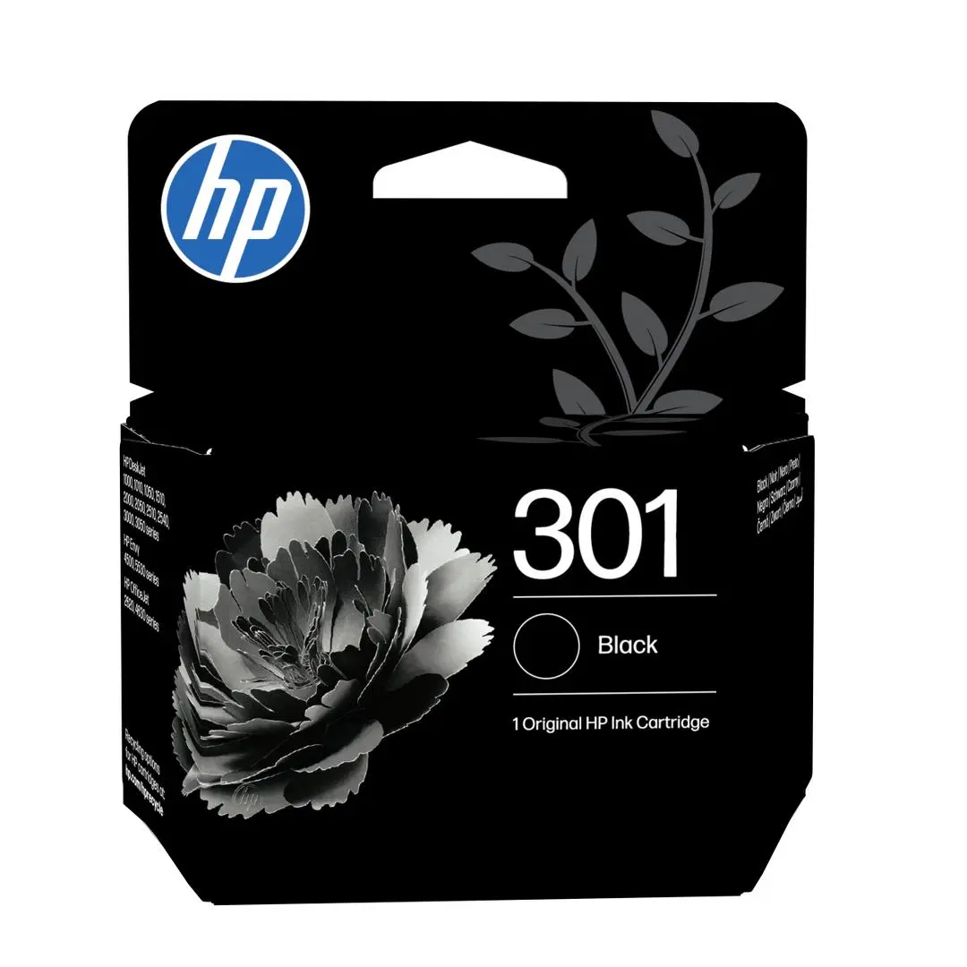 HP - 301 Black Original Ink Cartridge