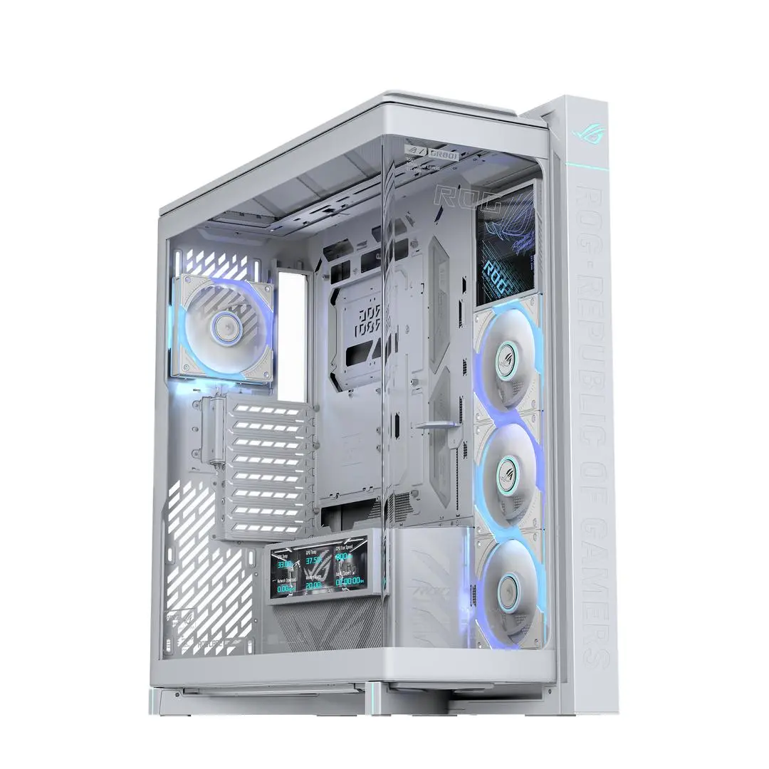 ASUS - Case ROG CRONOX GR801 CURVE TG ARGB WHITE