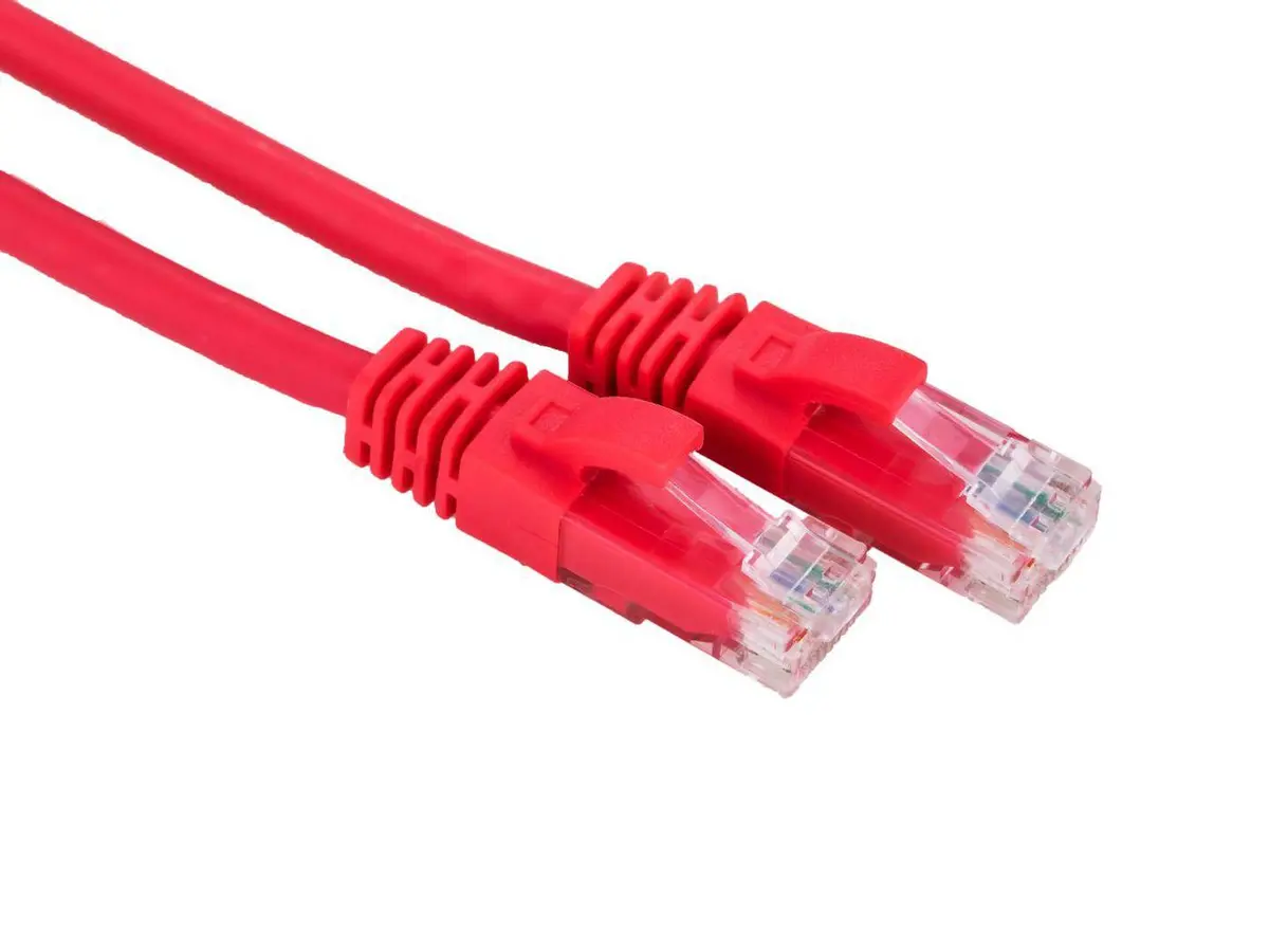 LinkIT - U/UTP Patch Cat.6a rød 0,3m LSZH AWG 24 Snagless