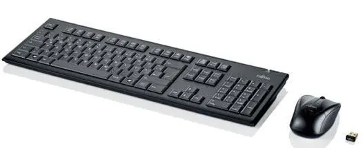 Fujitsu - WIRELESS KB MOUSE SET LX400