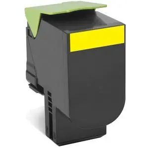 LEXMARK - 802XYE toner cartridge yellow standard capacity 4.000 pages 1-pack corporate