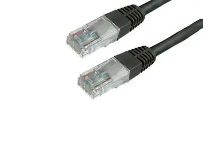 MediaRange - Patchkabel RJ45 U/UTP C5e 2.0m (UTP) schwarz