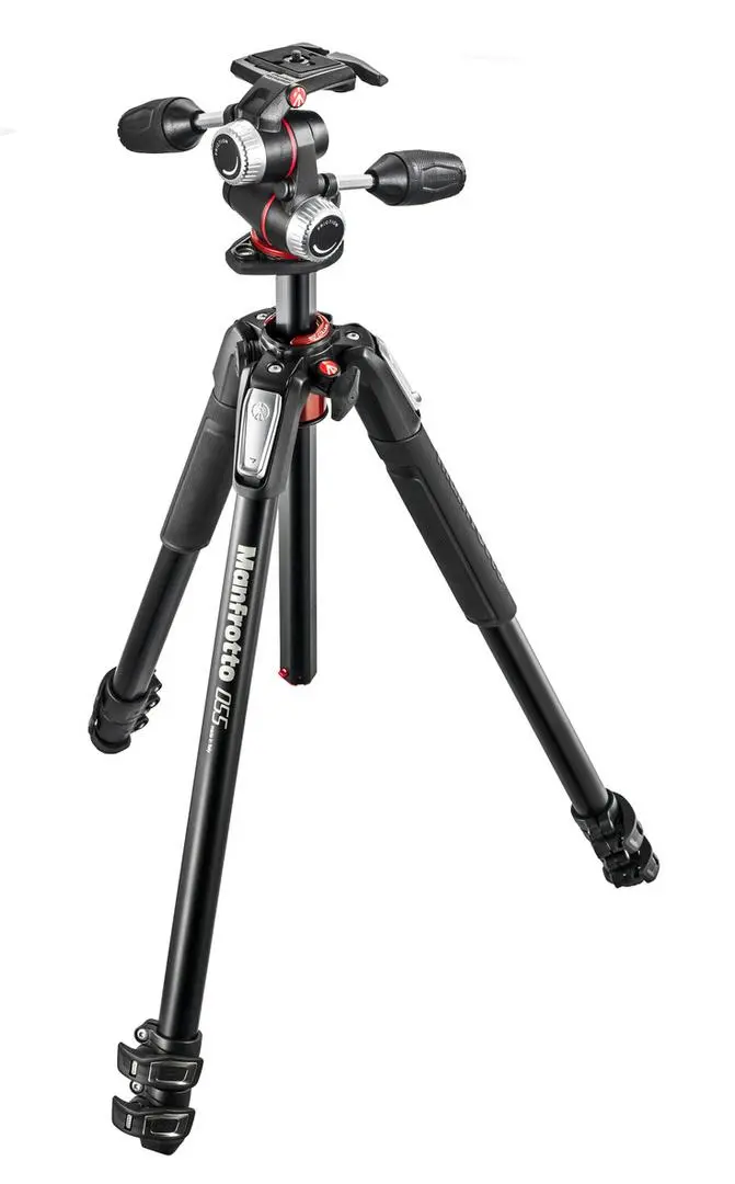MANFROTTO - 055 Alu 3.section Tripod-Kit MK055XPRO3-3W