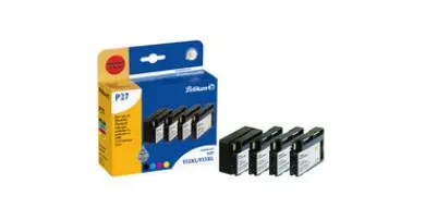 PELIKAN - 4-pack - svart, gul, cyan, magenta - kompatibel - blekkpatron (alternativ for: HP 932XL, HP 933XL)