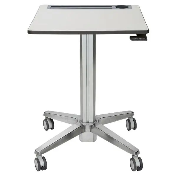 Ergotron - LEARNFIT II STANDING DESK ADJUSTABLE/CLEAR ANODIZED ACCS