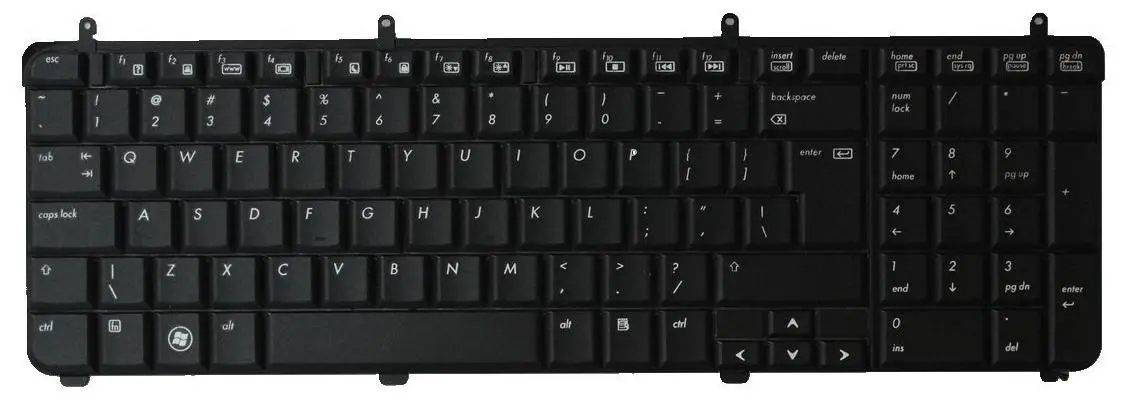 HP - KBD ES/PT BLK PORT