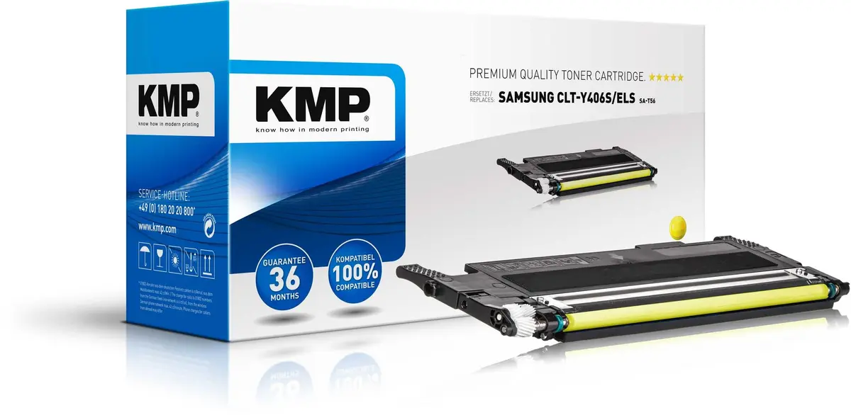 KMP - Toner Samsung CLT-Y406S/ELS F-FEEDS