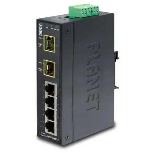 Planet - ISW-621TF - switch - 6 porter