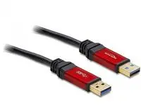 Delock - Premium - USB-kabel - USB-type A til USB-type A - 5 m