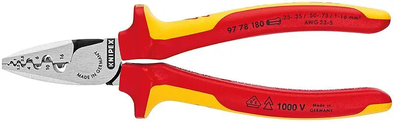 Knipex - Crimping Pliers for end sleeves (ferrules)