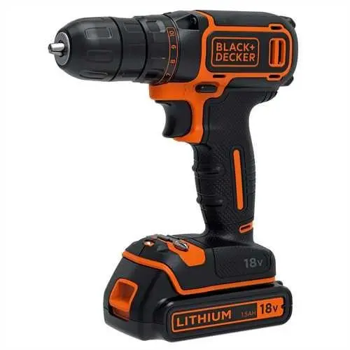 Black & Decker - BDCDC18K-QW - drill/driver - trådløs