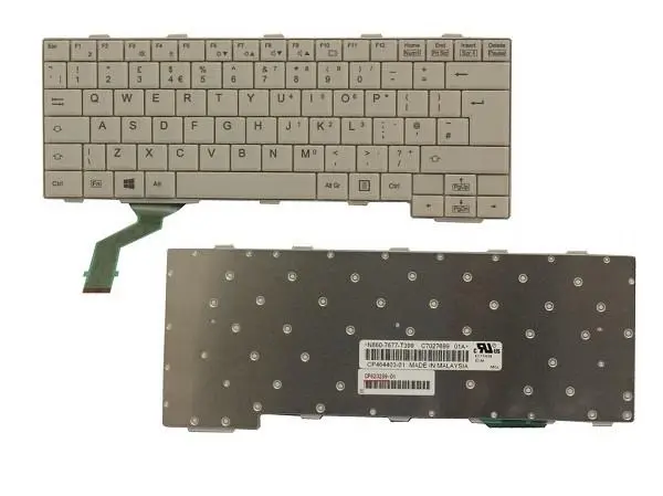 Fujitsu - Keyboard White(FRENCH) WIN8
