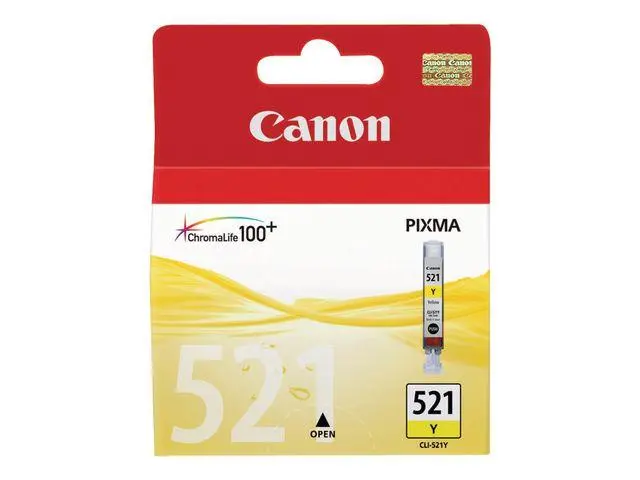 CANON - CLI-521Y yellow ink cartridge