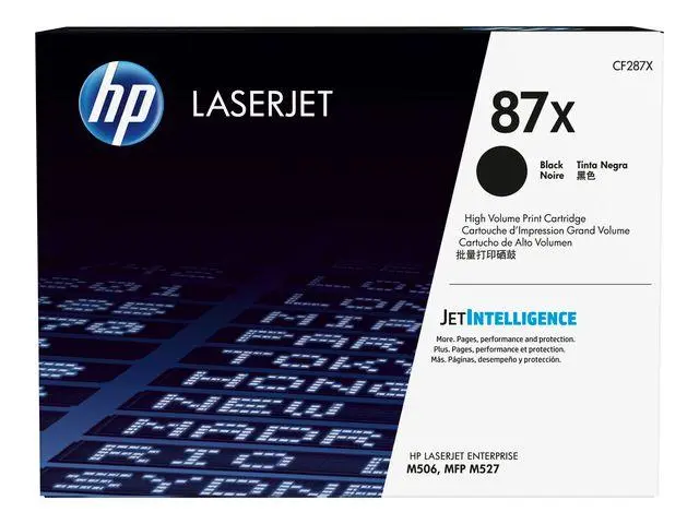HP - 87X original Toner cartridge CF287X black HY