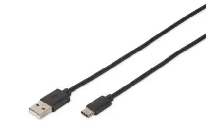 Digitus - USB type C-kabel - USB-type A til 24 pin USB-C - 1 m