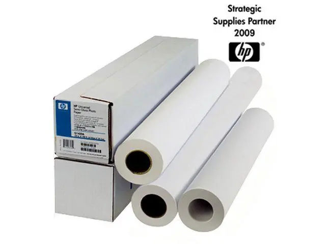 HP - bestrøket papir – 610 mm x 45,7 m (24 tm x 150 fot)