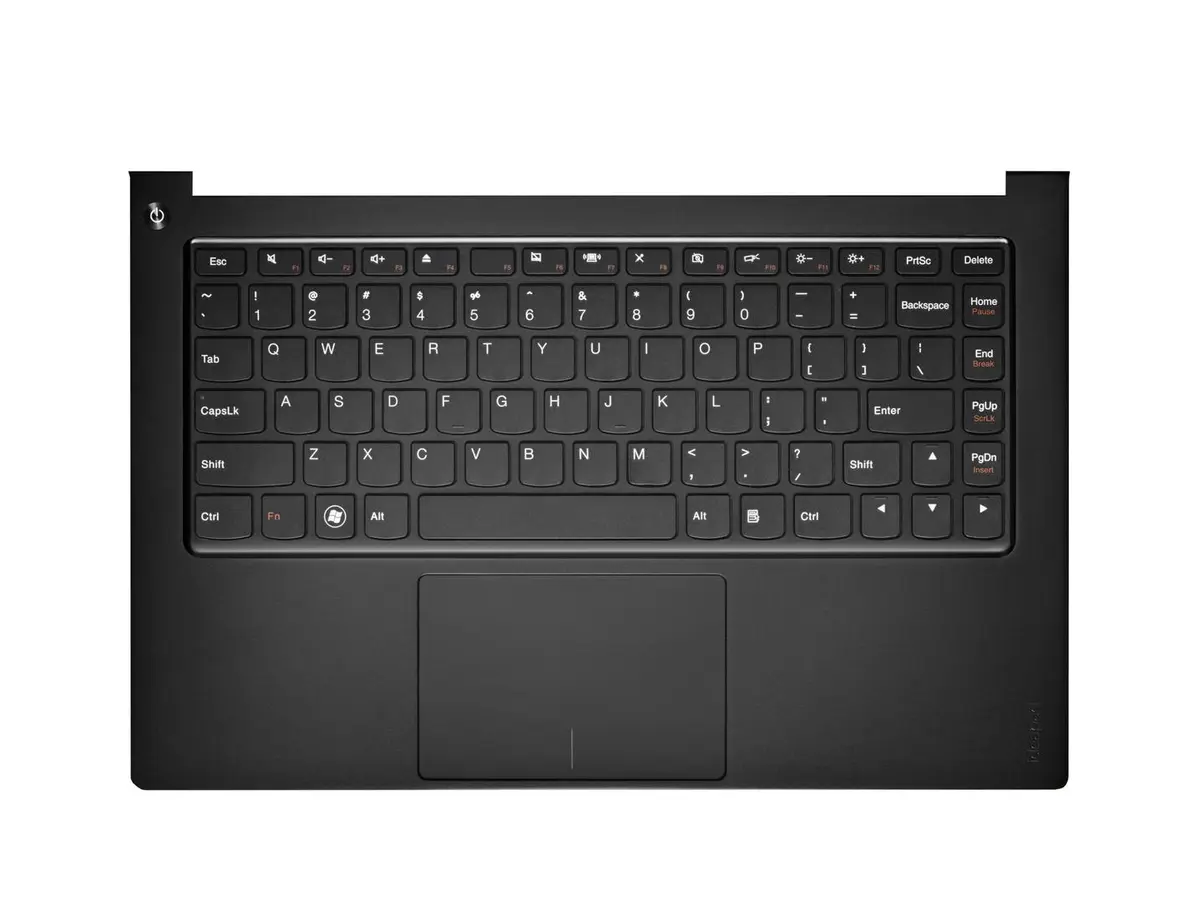 Lenovo - LZ5 Upper Case Black W/KBARA