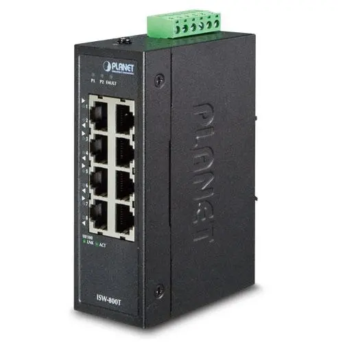 Planet - IP30 Compact size 8-Port