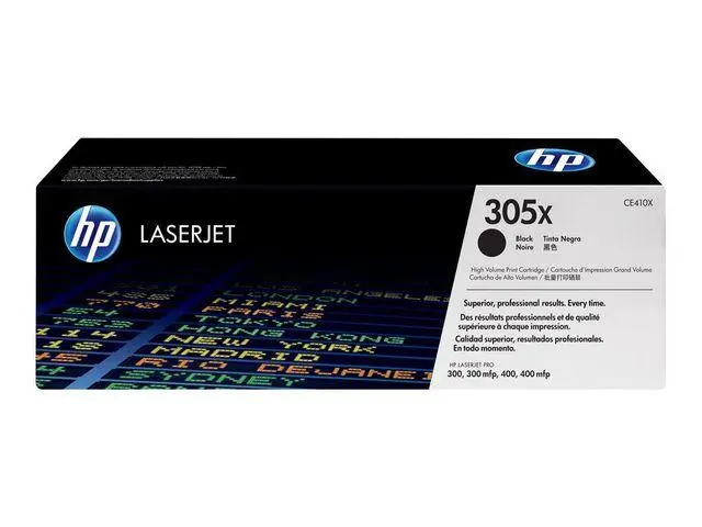 HP - 305X høy kapasitet svart original LaserJet-tonerkassett