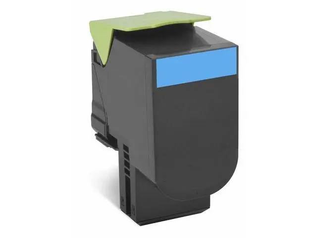 LEXMARK - 802SC toner cartridge cyan standard capacity 2.000 pages 1-pack return program