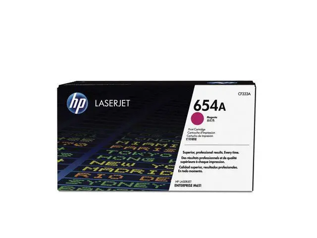 HP - 654A magenta original LaserJet-tonerkassett
