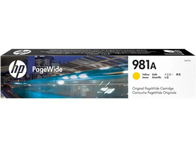 HP - INK CARTRIDGE 981A YELLOW . SUPL