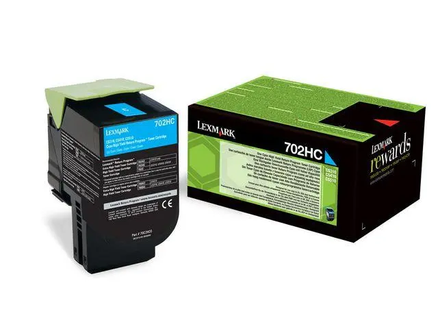 Lexmark C240X20 Cyan Extra High Yield Toner Cartri