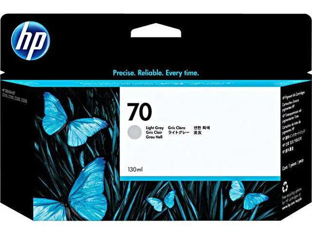 HP - 70 130 ml lys grå blekkpatron