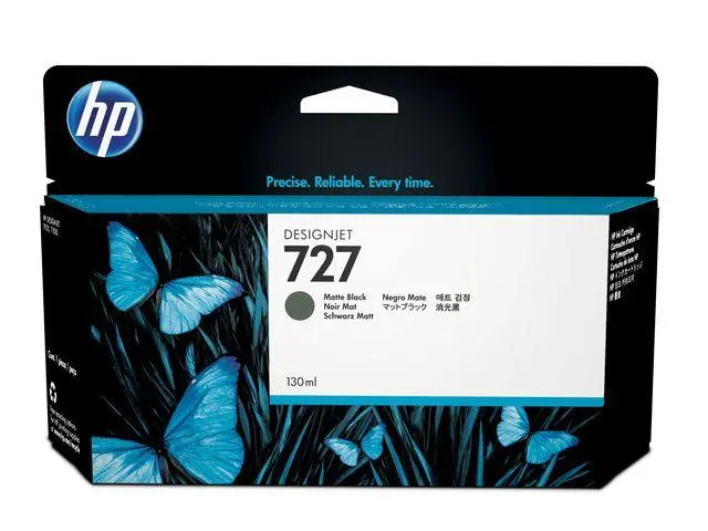 HP - INK CARDRIDGE HP 727 130-ML MATE BLACK SUPL