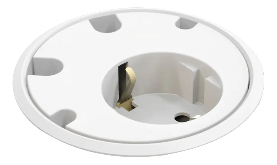 Forming Function Powerdot 10 | 1 socket type F | 4 cable grommet black (Previous PartID 935-PD10)