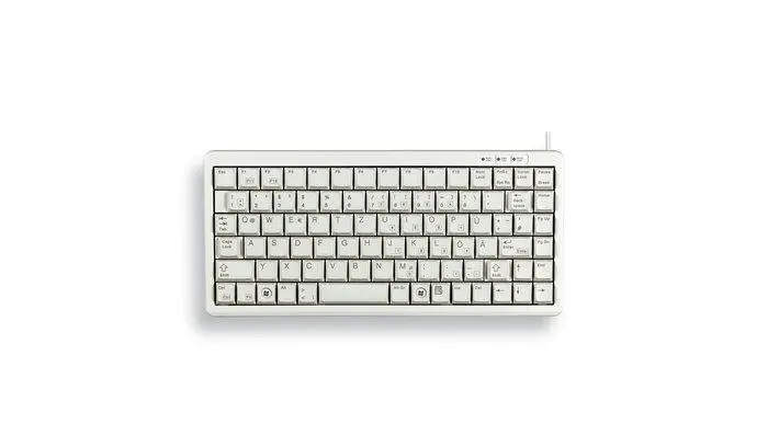 Cherry - Compact-Keyboard G84-4100 - tastatur - QWERTY - USA - lysegrå