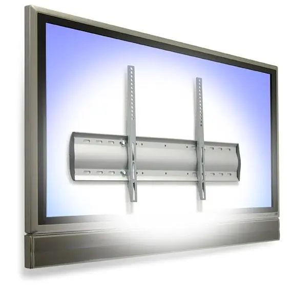 Ergotron - WM monteringssett - lav profil - for flatpanel - sølv