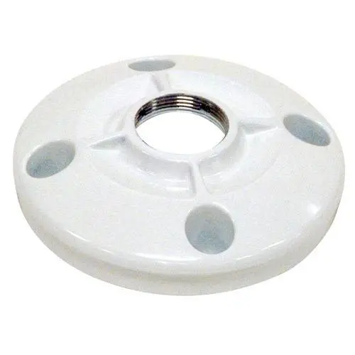 CHIEF MFG - Takplate Rund Hvit Lavprofil Hvit