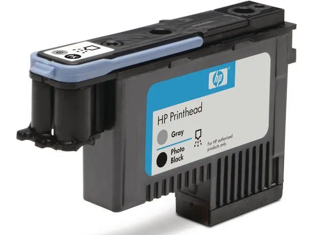 HP - 72 grått og foto svart skrivehode