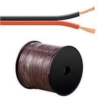 Goobay - LSK 2X4.0 ROT/SCHWARZ - 100m CCA