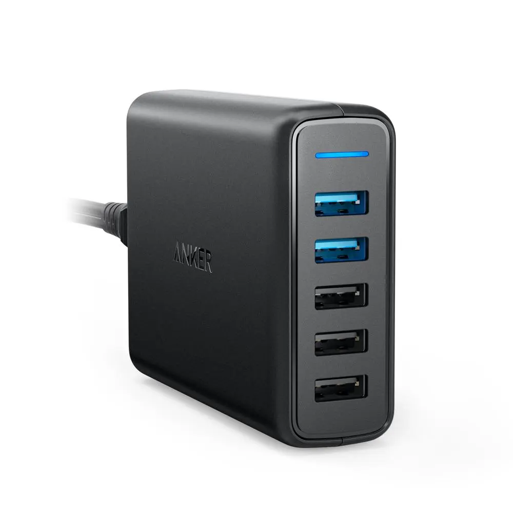 Anker - PowerPort Speed 5 2x Quick F-FEEDS