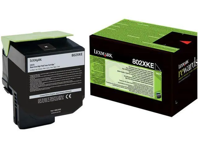 LEXMARK - 802XKE toner cartridge black standard capacity 8.000 pages 1-pack corporate