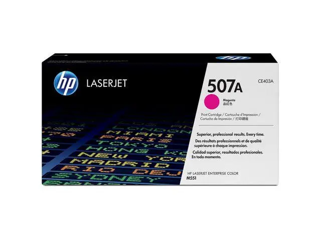 HP - 507A magenta original LaserJet-tonerkassett