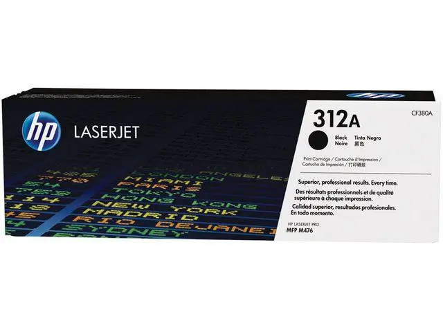 HP - 312A svart original LaserJet-tonerkassett