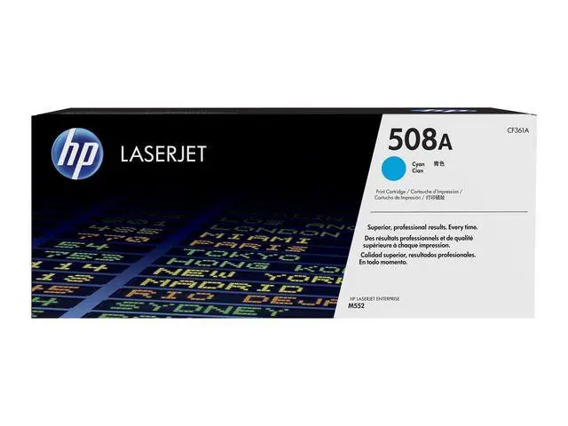 HP - 508A cyan original LaserJet-tonerkassett