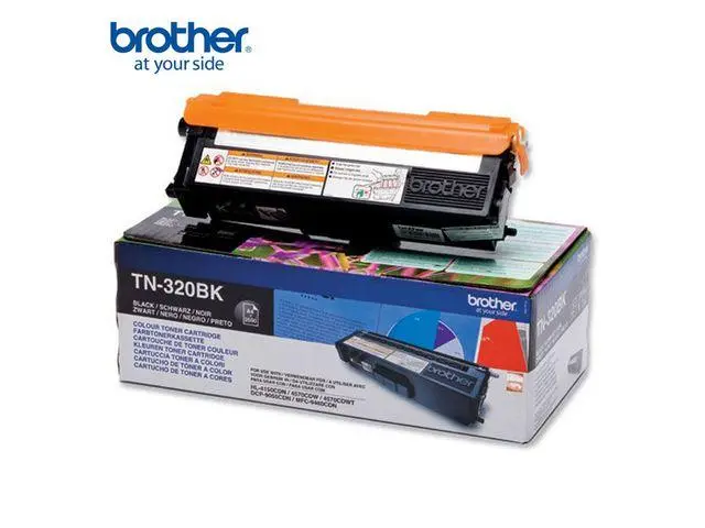 BROTHER - Toner Brother TN320BK sort 2500 sider
