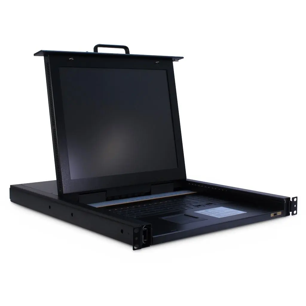 INTER-TECH - KVM-1708 LED - KVM-konsoll - 17"