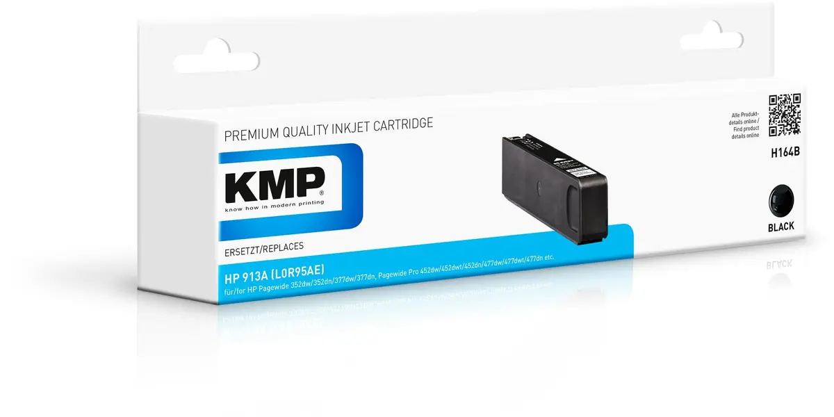 KMP - Patrone HP 913A (L0R95AE) comp. black H164B