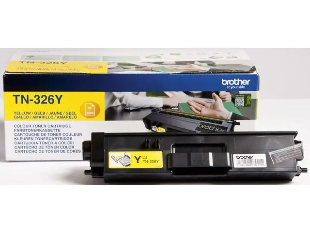 BROTHER - TN-326Y TONER CARTRIDGE YELLOW F/ HL-L8250CDN 3500PGS SUPL