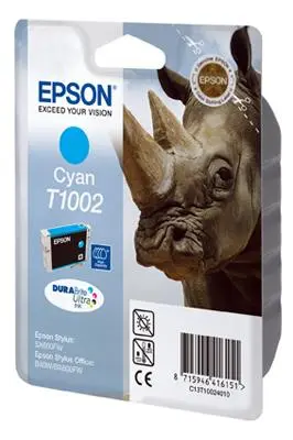 Epson - T1002 - cyan - original - blekkpatron