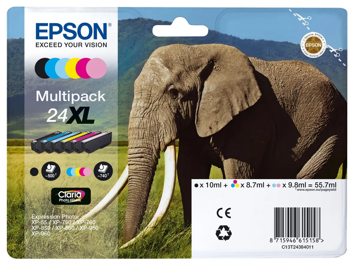 EPSON - Blekk EPSON T2438 C13T24384011 XL (6)